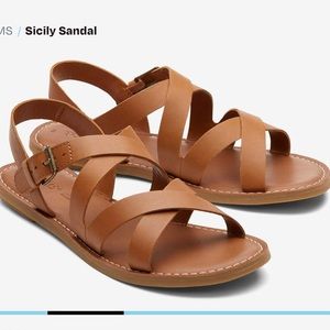 TOMS sandals NWOT